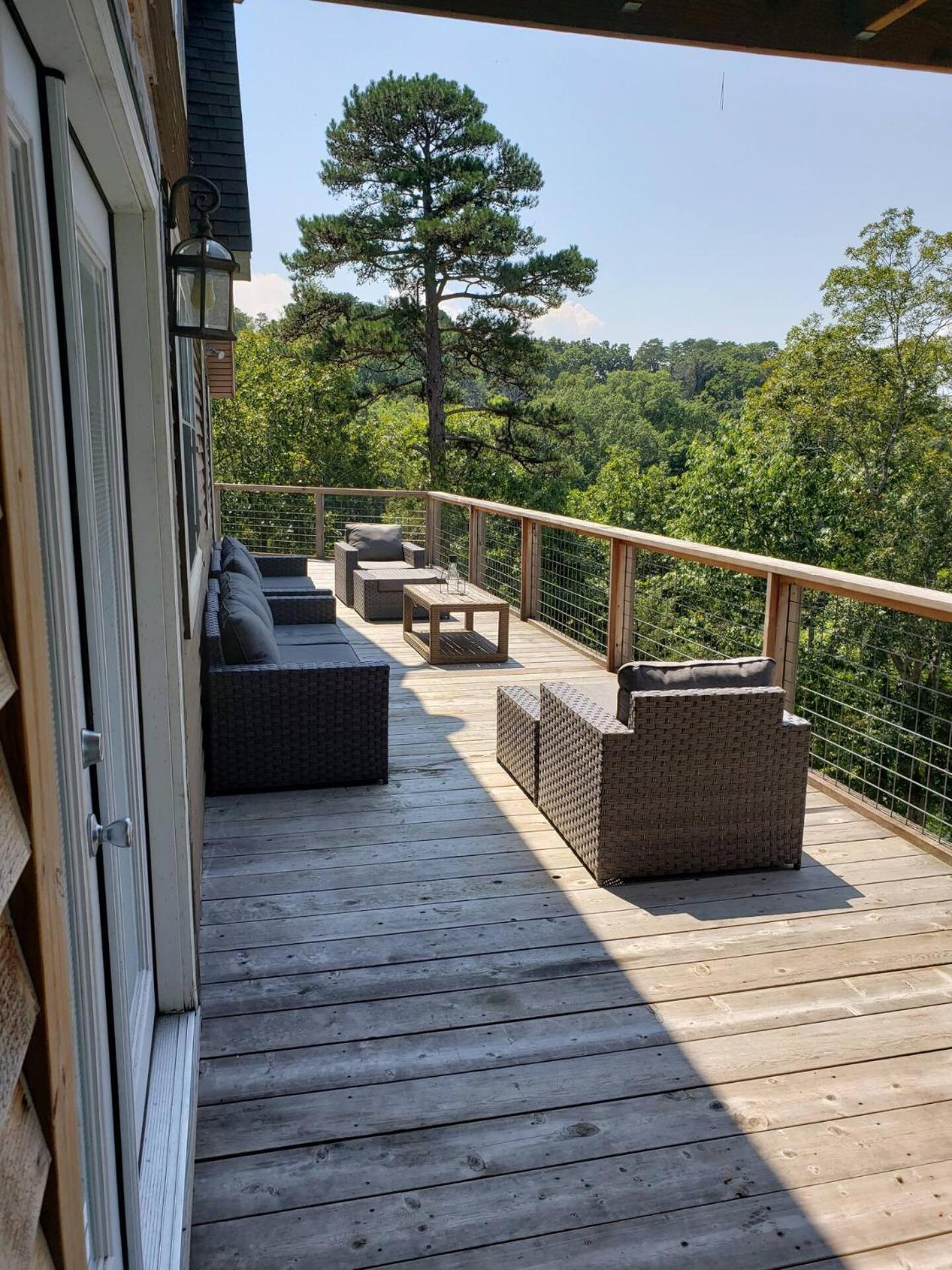 Sunset Cove Lakefront Luxury Lodge With Private Dock แดนดริดจ์ ภายนอก รูปภาพ